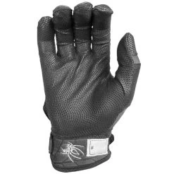 2023 Spiderz Pro Model Batting Gloves: Black/White -Baseball Discounts Shop 2023SpiderzProModelBattingGloves Black White 2