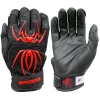2022 Spiderz ENDITE Batting Gloves: Black And Red -Baseball Discounts Shop 22EnditeBlackRed