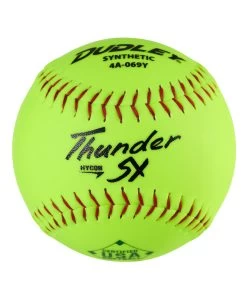Dudley Thunder SY HYCON 12" USA/ASA Synthetic Slowpitch Softballs (DOZEN): 4A069Y