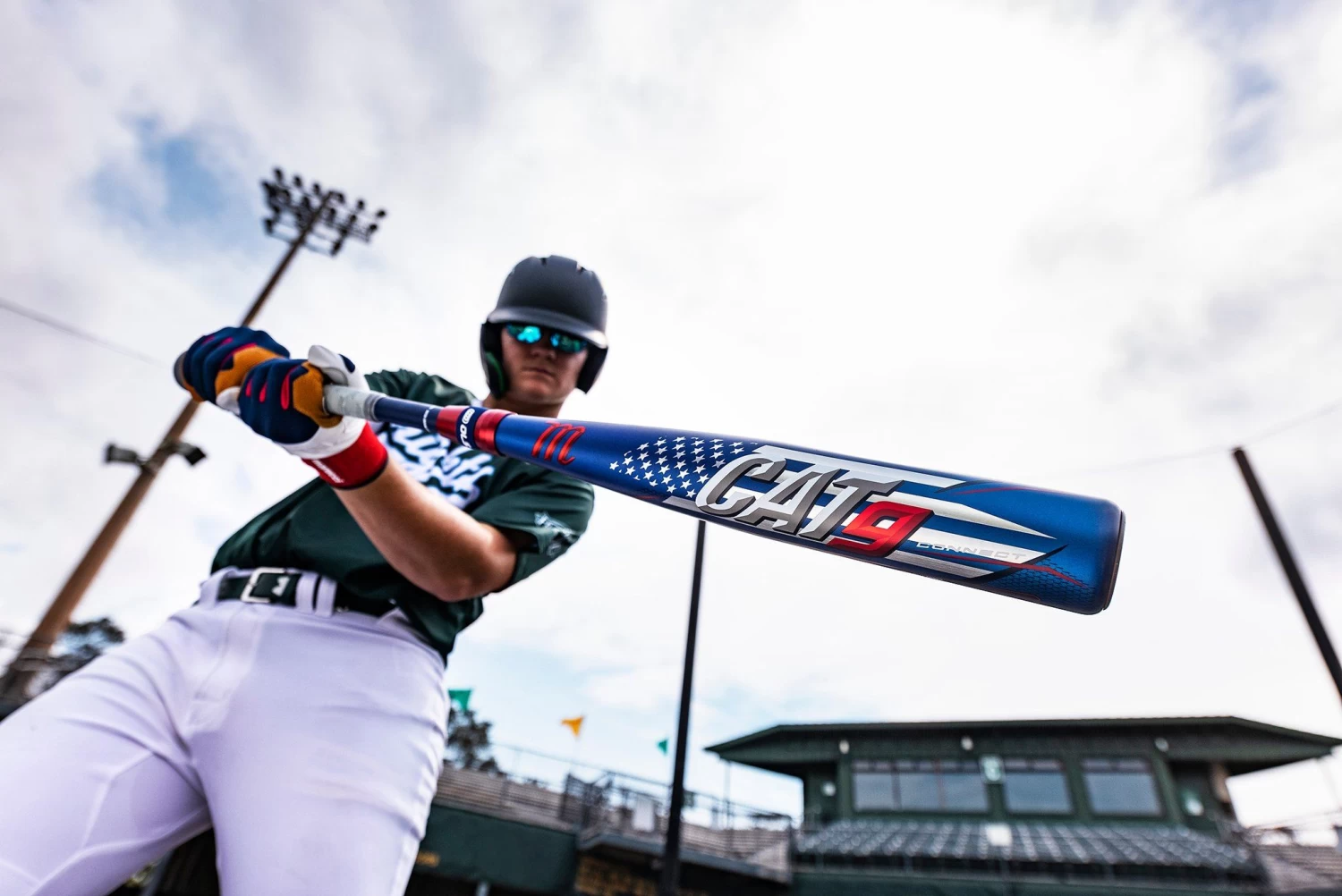 Marucci CAT 9 Connect America BBCOR (-3) Baseball Bat: MCBCC9A 4 Marucci CAT 9 Connect America BBCOR (-3) Baseball Bat: MCBCC9A - Image 2