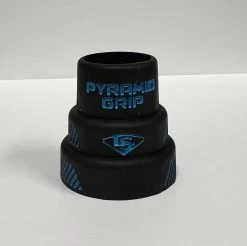 Louisville Slugger Pyramid Grips: Black/Blue