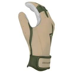 Bruce Bolt Premium Pro Military Series Short Cuff Batting Gloves: Beige -Baseball Discounts Shop IMG 0889