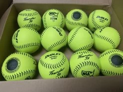 Dudley Thunder SY HYCON ICON NSA 11" Synthetic Slowpitch Softballs (DOZEN): 4E902Y -Baseball Discounts Shop IMG 5793