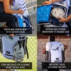 Easton Jen Schro Catcher's Backpack: 8073091 -Baseball Discounts Shop Jen Catchers bag tech