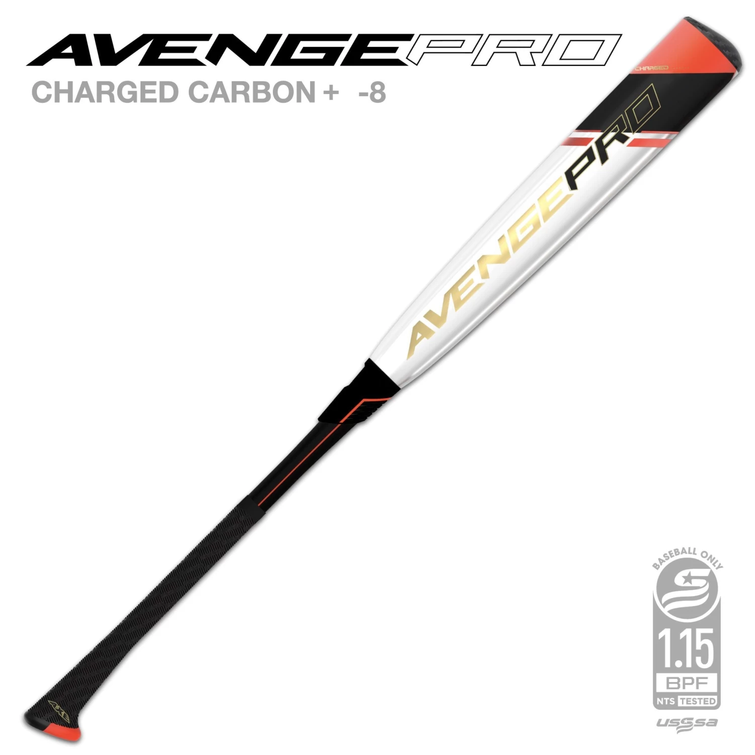 2021 AXE Avenge PRO USSSA NTS (-8) 2 3/4" Baseball Bat: L173J 4 2021 AXE Avenge PRO USSSA NTS (-8) 2 3/4" Baseball Bat: L173J - Image 2