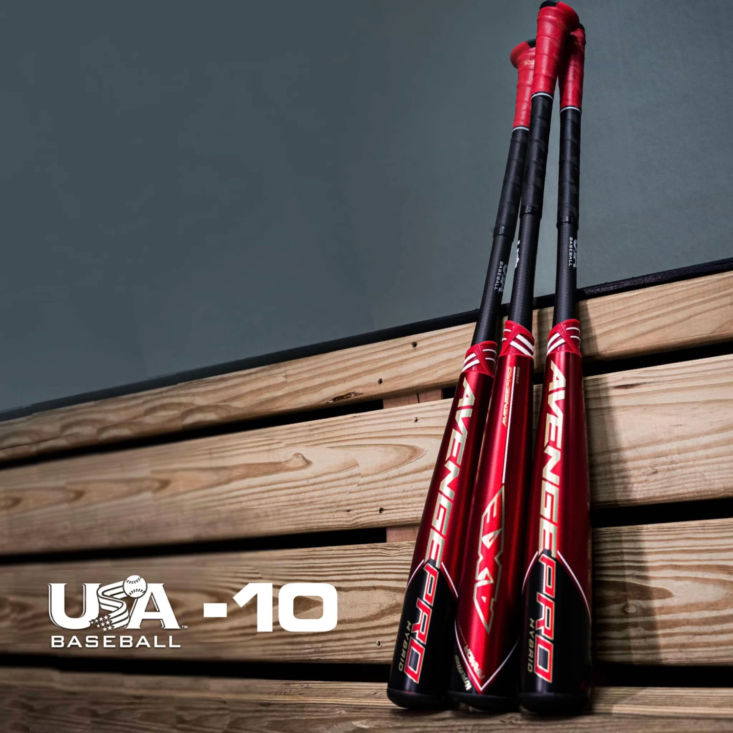 2023 Axe Avenge Pro (-10) 2 5/8" Hybrid USA Baseball Bat: L194K 10 2023 Axe Avenge Pro (-10) 2 5/8" Hybrid USA Baseball Bat: L194K - Image 8