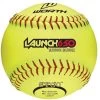 Worth 12" Launch 650 Ultimate Distance Slowpitch Softballs (Dozen): L650Y -Baseball Discounts Shop L650Y
