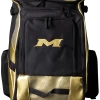 2022 Miken MK7X Baseball & Softball Backpack (Freak Gold Series): MKMK7X-BP-GLD -Baseball Discounts Shop MKMK7x BPGOLD