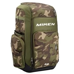 Miken Deluxe Slowpitch Backpack: MBA004 -Baseball Discounts Shop MikenDeluxeSlowpitchBackpack MBA004 CAMO