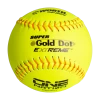 Worth 12" One Nation Super Gold Dot Extreme Slowpitch Softballs (One Dozen): ON12CY -Baseball Discounts Shop ON12CY
