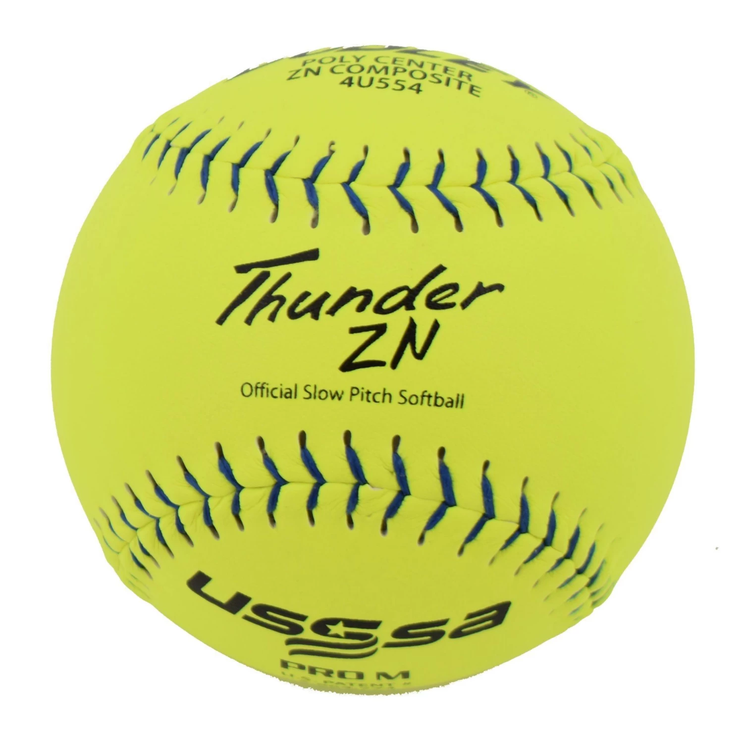 Dudley Thunder ZN 12" PRO M USSSA Slowpitch Softballs (DOZEN): 4U554 3 Dudley Thunder ZN 12" PRO M USSSA Slowpitch Softballs (DOZEN): 4U554
