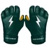 Bruce Bolt PREMIUM PRO Short Cuff Batting Gloves: GREEN -Baseball Discounts Shop SC GRNG HERO