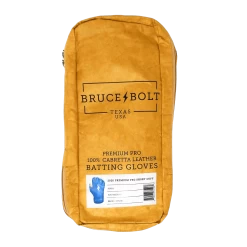 Bruce Bolt PREMIUM PRO Short Cuff Batting Gloves: Royal -Baseball Discounts Shop SC ROYG BAG