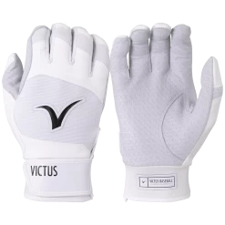 Victus Sports The Debut 2.0 Adult Batting Gloves (Multiple Colors): VBG2 19 Victus Sports The Debut 2.0 Adult Batting Gloves (Multiple Colors): VBG2 -Baseball Discounts Shop VBG2 W White Adult Victus Debut 2.0