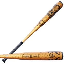 2023 DeMarini Voodoo One Gold BBCOR (-3) Baseball Bat: WBD2352010 -Baseball Discounts Shop WBD2352010 8 DeMarini Voodoo One GD.png.cq5dam.web .1200.1200