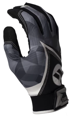 2020 Black Worth Batting Gloves: WBGL20-BLK -Baseball Discounts Shop WBGL20 BLK side