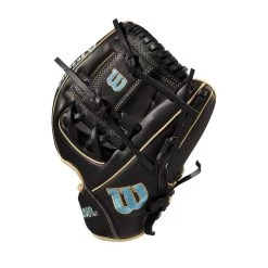 2022 Wilson A1000 DP15 11.5" Infield Baseball Glove: WTA10RB22DP15 -Baseball Discounts Shop WBW100132 2 A1000 DP15 IF 115 Blue Black Blonde.png.cq5dam.web .1200.1200