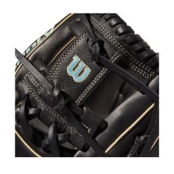 2022 Wilson A1000 DP15 11.5" Infield Baseball Glove: WTA10RB22DP15 -Baseball Discounts Shop WBW100132 4 A1000 DP15 IF 115 Blue Black Blonde.png.cq5dam.web .1200.1200