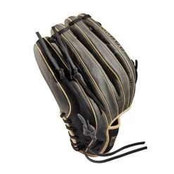 2022 Wilson A1000 1750 12.5" Outfield Baseball Glove: WTA10RB221750 -Baseball Discounts Shop WBW100138 3 A1000 1750 OF 125 Grey Blonde Black.png.cq5dam.web .1200.1200