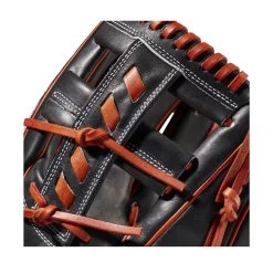 2022 Wilson A2000 1716 11.5" Infield Baseball Glove: WTA20RB221716 -Baseball Discounts Shop WBW100389 4 A2000 Leather 1716 IF 115 Black Copper.png.cq5dam.web .1200.1200