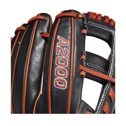 2022 Wilson A2000 1716 11.5" Infield Baseball Glove: WTA20RB221716 -Baseball Discounts Shop WBW100389 5 A2000 Leather 1716 IF 115 Black Copper.png.cq5dam.web .1200.1200