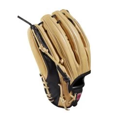2022 Wilson A2000 D33 11.75" Pitcher's Baseball Glove: WTA20RB22D33 -Baseball Discounts Shop WBW100393 3 A2000 Leather D33 1175 Blonde Black.png.cq5dam.web .1200.1200