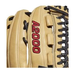 2022 Wilson A2000 D33 11.75" Pitcher's Baseball Glove: WTA20RB22D33 -Baseball Discounts Shop WBW100393 5 A2000 Leather D33 1175 Blonde Black.png.cq5dam.web .1200.1200