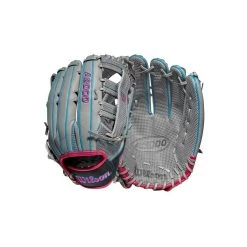 Wilson A2000 SCSP13SS 13" Slowpitch Softball Fielding Glove: WBW10040213 -Baseball Discounts Shop WBW100402 8 A2000 SP13 SC 13 GreyDimpled GreySS BlackSS.png.cq5dam.web .1200.1200