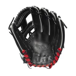 2023 Wilson A2000 1975 11.75" Infield Baseball Glove: WBW1009701175 -Baseball Discounts Shop WBW100970 1 A2000 IF 1975 1175 Black White Red.png.cq5dam.web .1200.1200