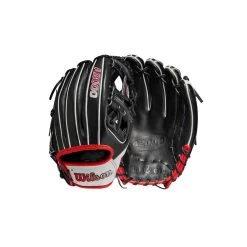 2023 Wilson A2000 1975 11.75" Infield Baseball Glove: WBW1009701175 -Baseball Discounts Shop WBW100970 8 A2000 IF 1975 1175 Black White Red.png.cq5dam.web .1200.1200