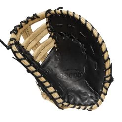 2023 Wilson A2000 1679 Super Skin 12.5" Baseball First Base Mitt: WBW100979125 -Baseball Discounts Shop WBW100979 1 A2000 1B 1679SS 125 Black BlackSS Blonde.png.cq5dam.web .1200.1200