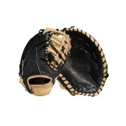 2023 Wilson A2000 1679 Super Skin 12.5" Baseball First Base Mitt: WBW100979125 -Baseball Discounts Shop WBW100979 8 A2000 1B 1679SS 125 Black BlackSS Blonde.png.cq5dam.web .1200.1200