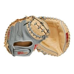 2023 Wilson A2000 PF33 Super Skin 33" Baseball Catcher's Mitt: WBW10098433 -Baseball Discounts Shop WBW100984 8 A2000 C PF33SS 33 GreySS Blonde.png.cq5dam.web .1200.1200
