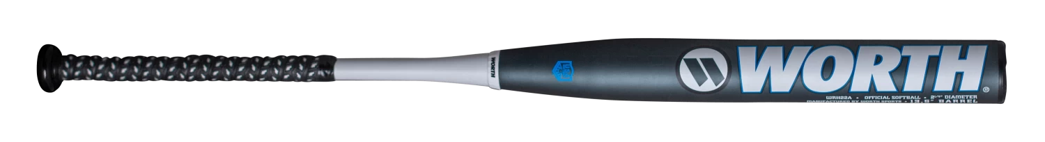 2022 Worth KReCHeR 13.5" XL ASA/USA Slowpitch Softball Bat: WRH22A 4 2022 Worth KReCHeR 13.5" XL ASA/USA Slowpitch Softball Bat: WRH22A - Image 2