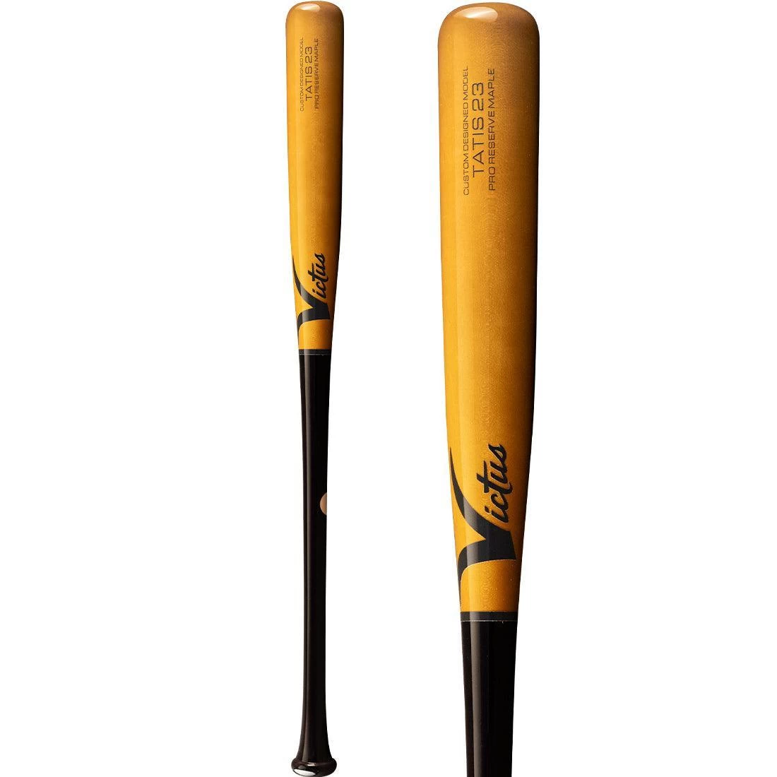 Victus Pro Reserve TATIS23 Maple Wood Baseball Bat: VRWMFT23-BK/WL 3 Victus Pro Reserve TATIS23 Maple Wood Baseball Bat: VRWMFT23-BK/WL
