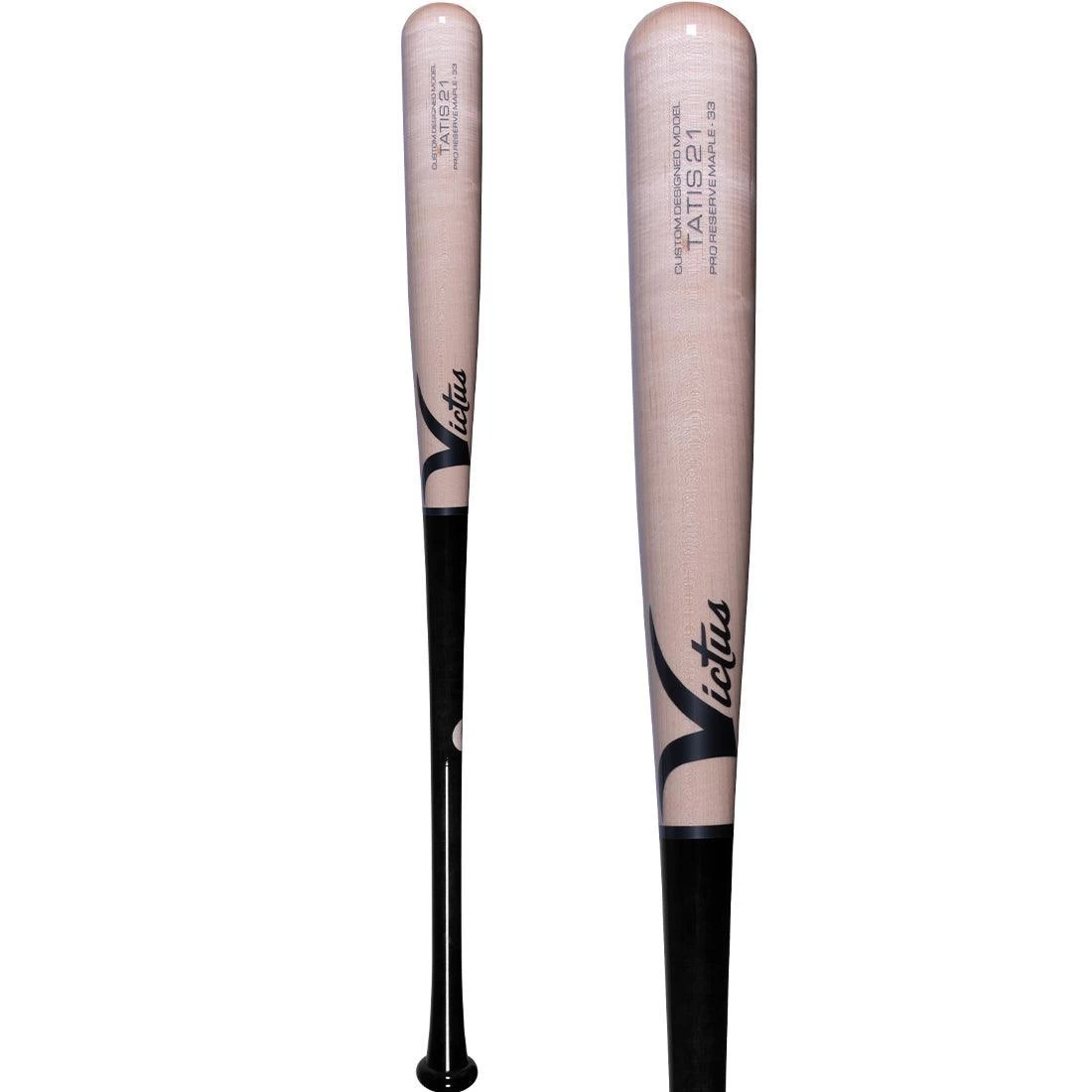 Victus Pro Reserve TATIS21 Maple Wood Baseball Bat: VRWMFT21-BK/NT 3 Victus Pro Reserve TATIS21 Maple Wood Baseball Bat: VRWMFT21-BK/NT