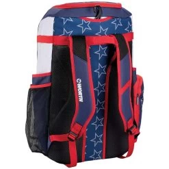 Worth Pro Slowpitch Backpack: WBA004 -Baseball Discounts Shop WorthProSlowpitchBackpack WBA004back
