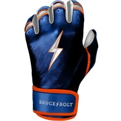 Bruce Bolt PREMIUM PRO NIMMO Short Cuff Batting Gloves: Blue -Baseball Discounts Shop premium pro nimmo series short cuff batting gloves blue gloves brucebolt 759915